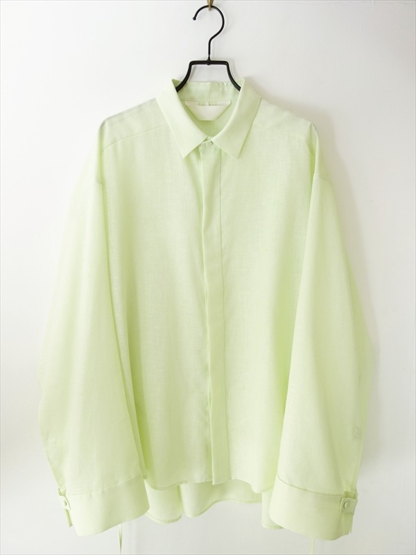 Jens イェンス/ SLIT SHIRT(Unisex)/ レモン(26SS) | BRANDS,Jens