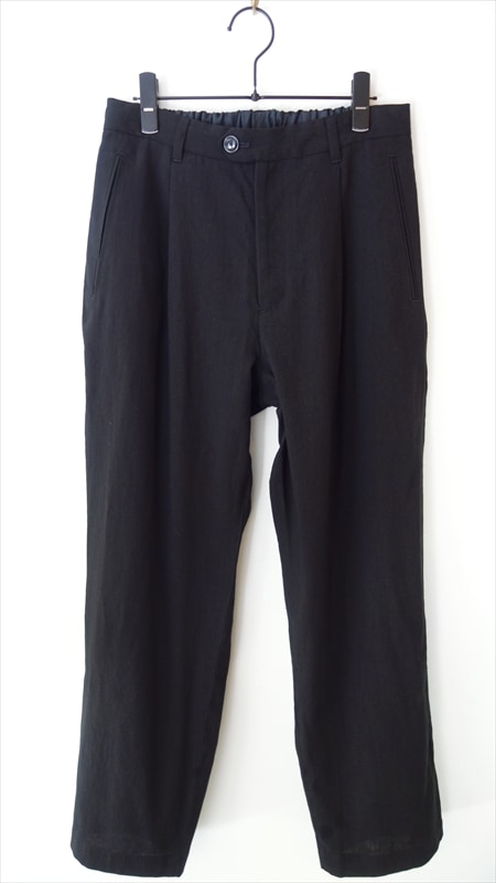 comm. arch. �����ॢ����/ Linen Cotton Poplin Trousers/ �֥�å�������