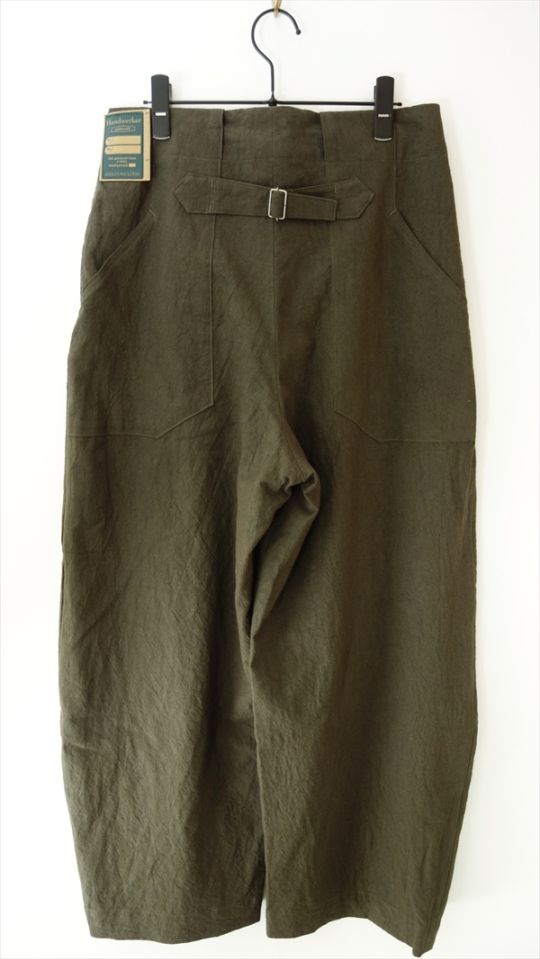 ミ*ナ様 ASEEDONCLOUDハンドベーカー　HW florist trou Handwerker ASEEDONCLOUD ハンドベーカー/ HW wide trousers/ カーキ