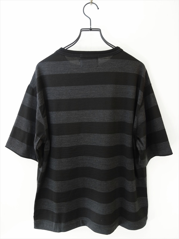 メンズ 黒 シルクコート haversack attire L