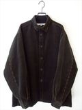 TOKIARI���ȥ�����/ 'TOTEM' OVERSHIRT 1.0.0 - INDIGO VINTAGE CORDUROY/ �֥饦��