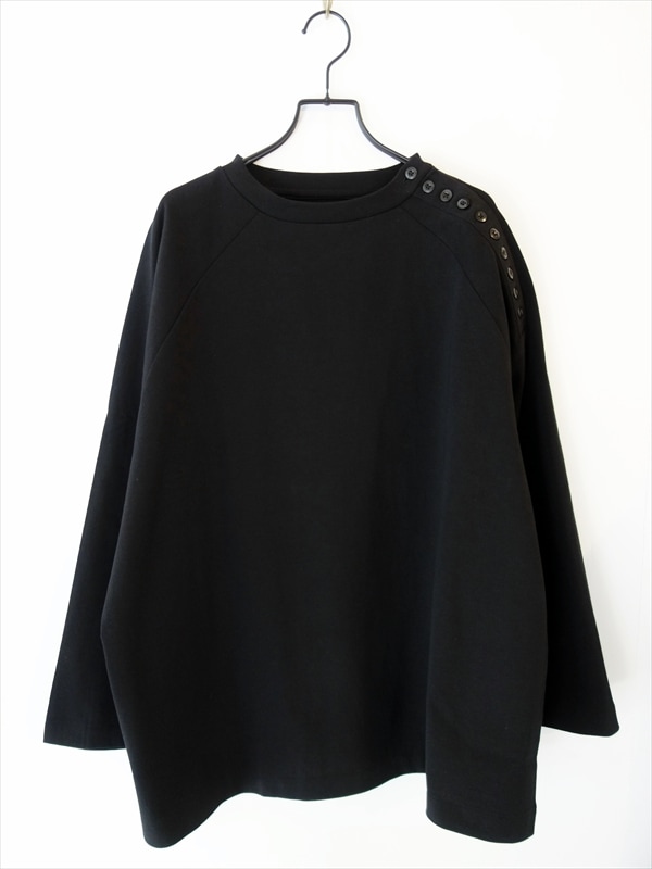 written by����ȥ���Х�/ shoulder ten button shirt/ �֥�å�