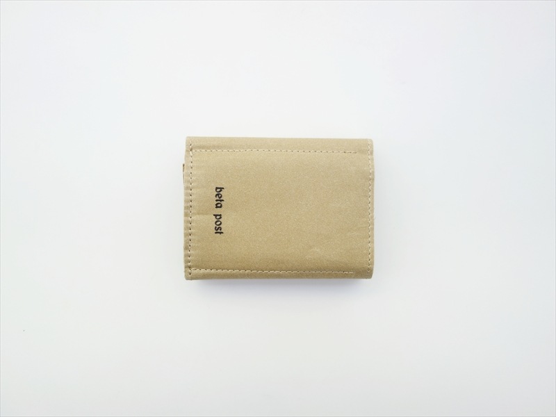 beta post���١����ݥ���/ cardboardic trifold wallet/ �١�����