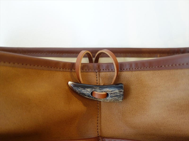 Post Production���ݥ��ȥץ����������/ 2 Pocket tote bag - Medium/ Horse Wax/ ������