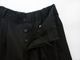 TOKIARI���ȥ�����/ 'JAN' THREE TUCK PANTS - SERGE WOOL 3.0.0/ �֥�å�