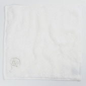 フワフワ洗顔タオル EXシルバー