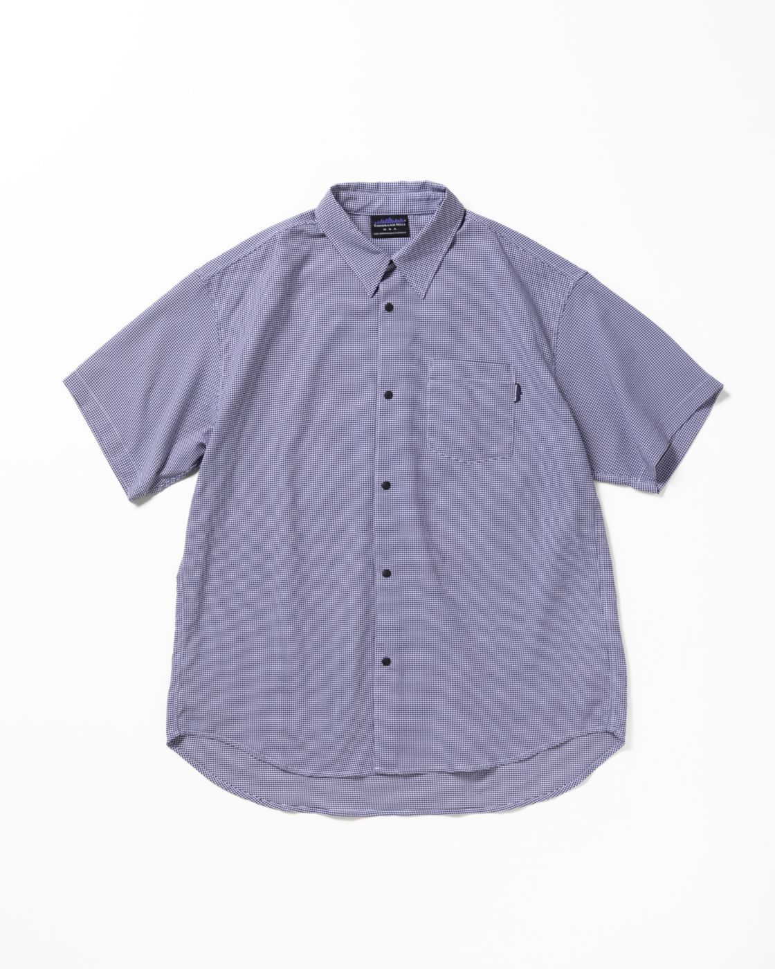 [M's]SHORT SLEEVE SHIRT HIGH AIR PERMEABILITY CHECK/ショートスリーブシャツ