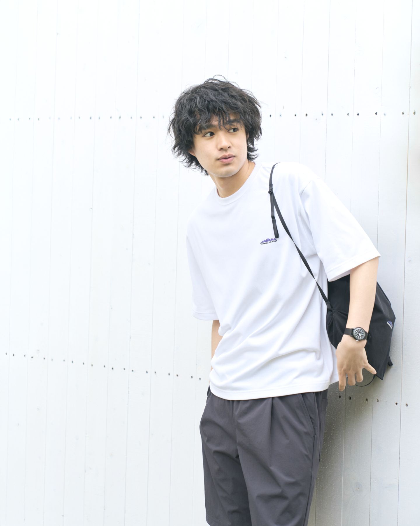[M's]SHORT SLEEVE T-SHIRT & SHORT PANTS SET T/C JERSEY + NY/PU/ショートスリーブTシャツ&ショートパンツ セット