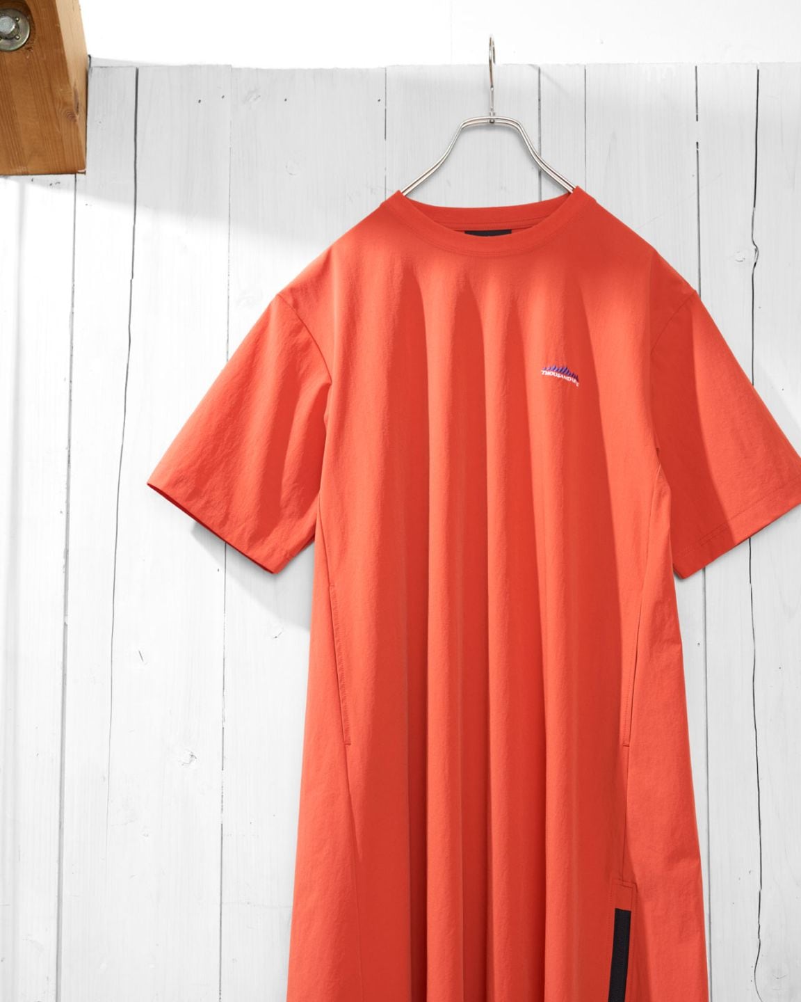 [L's]SHORT SLEEVE OP NY/PU/ショートスリーブワンピース