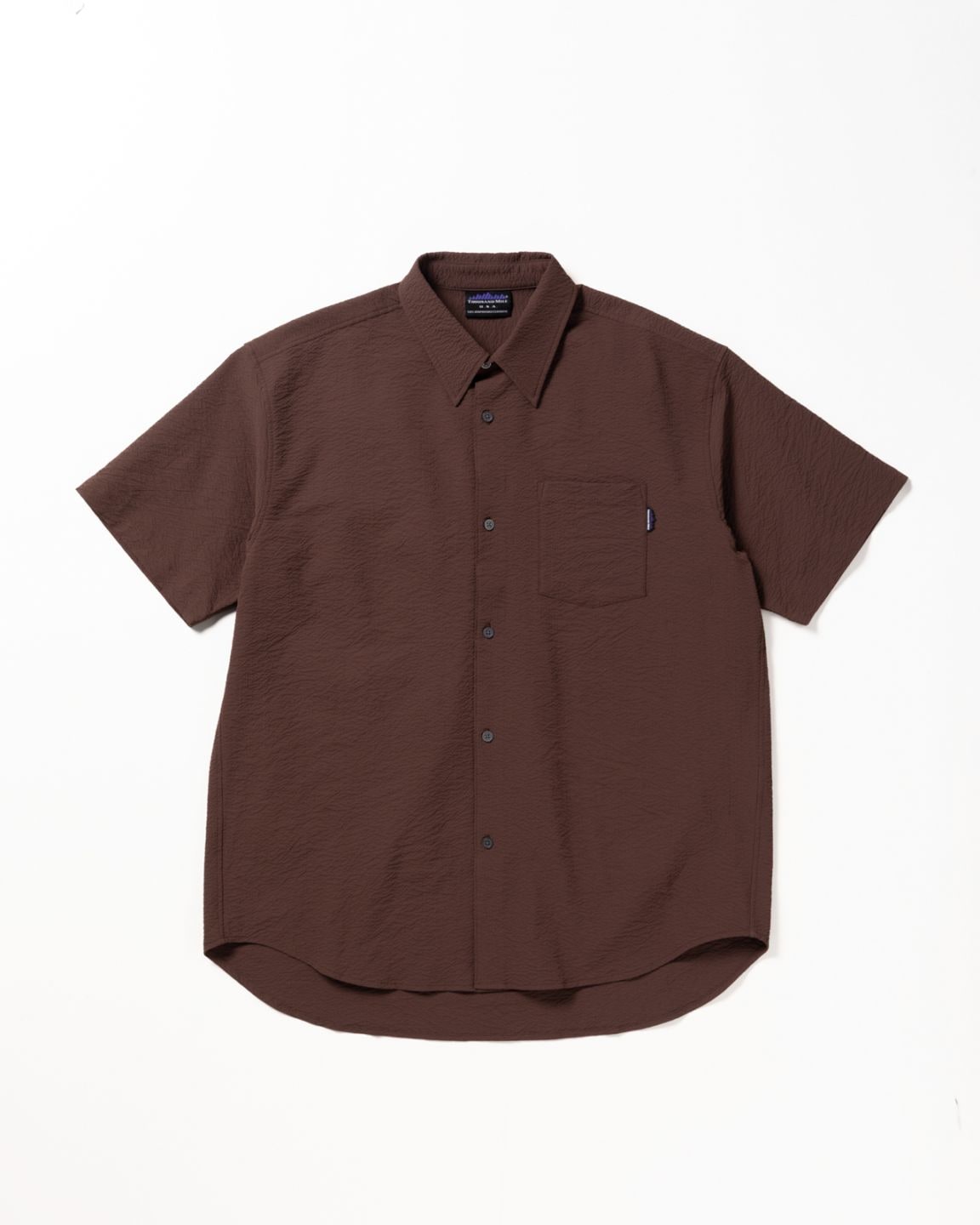 [M's]SHORT SLEEVE SHIRT SEERSUCKER/ショートスリーブシャツ シアサッカー
