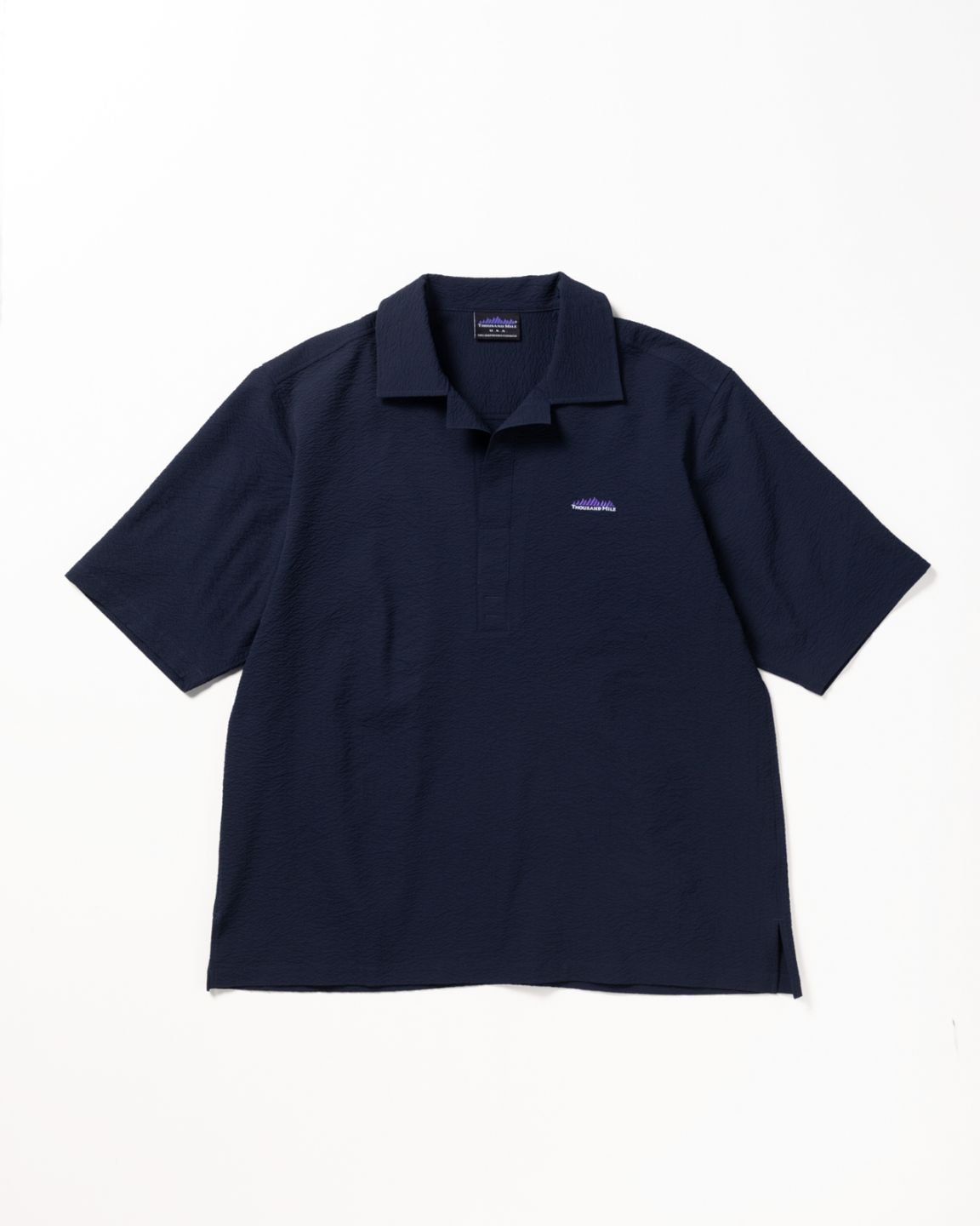 [M's]SHORT SLEEVE SKIPPER SHIRT SEERSUCKER/ショートスリーブスキッパーシャツ シアサッカー