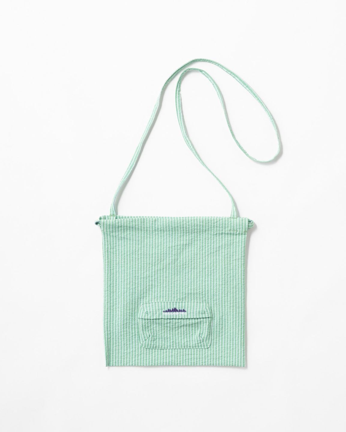 [Unisex]2WAY MINI SHOULDER SEERSUCKER STRIPE/2WAYミニショルダー シアサッカーストライプ