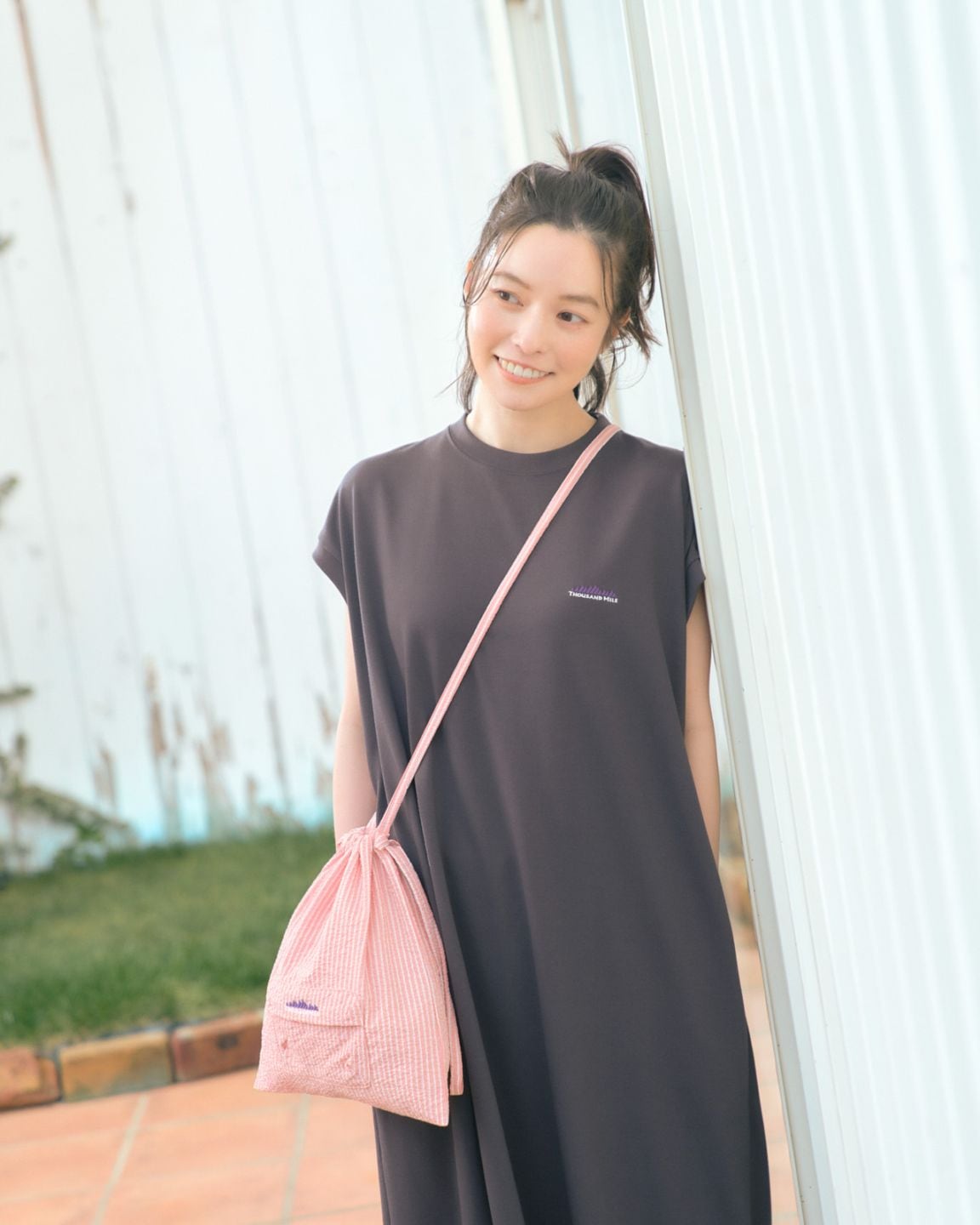 [Unisex]2WAY MINI SHOULDER SEERSUCKER STRIPE/2WAYミニショルダー シアサッカーストライプ