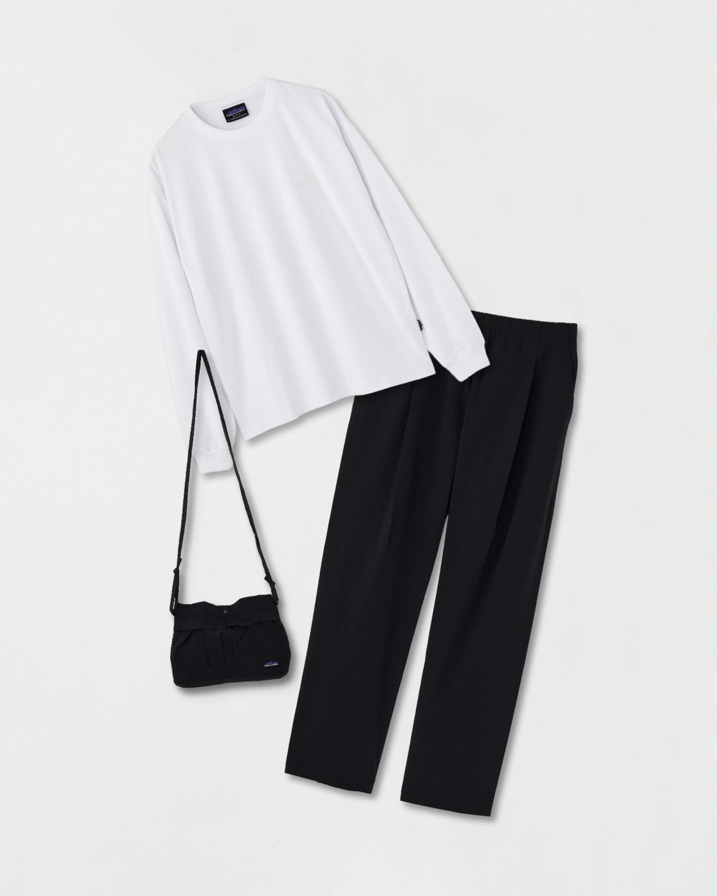 [M's]ロングスリーブTシャツ,ロングパンツ,サコッシュ<3点セット>TC JERSEY/NYPU