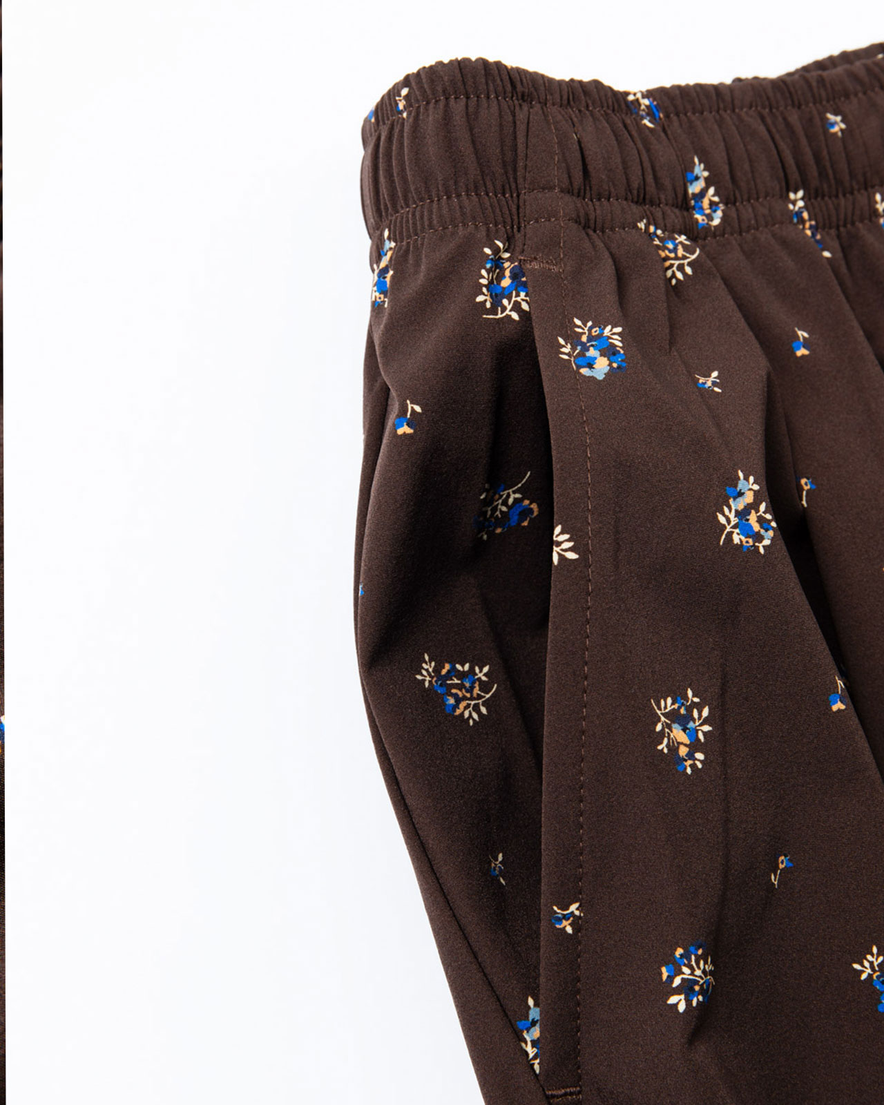 [L's]FRENCH SLEEVE SHIRT & LONG PANTS SET NY/PU PRINT/フレンチスリーブシャツ＆ロングパンツセット プリント