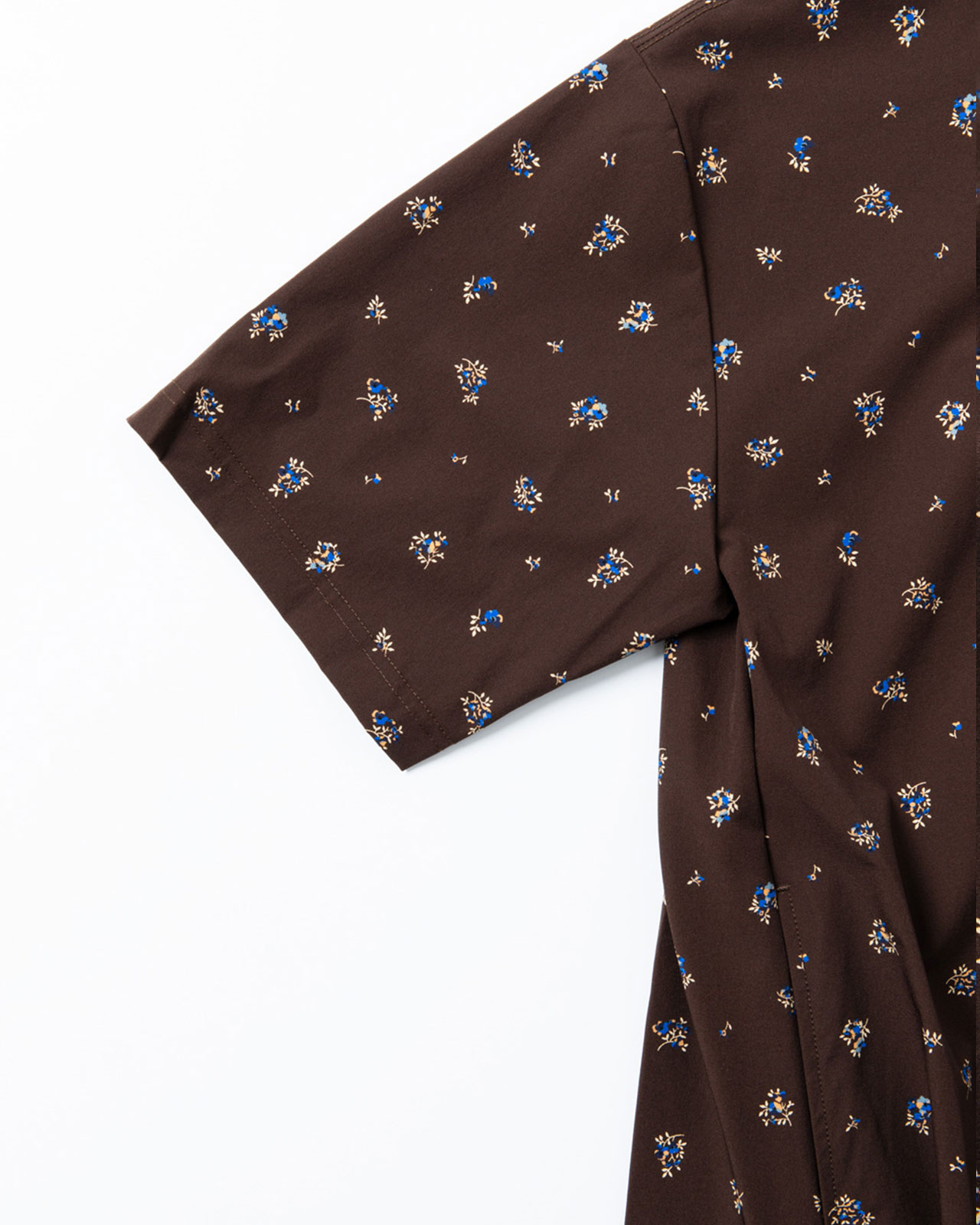 [L's]SHORT SLEEVE OP NY/PU PRINT/ショートスリーブワンピース プリント