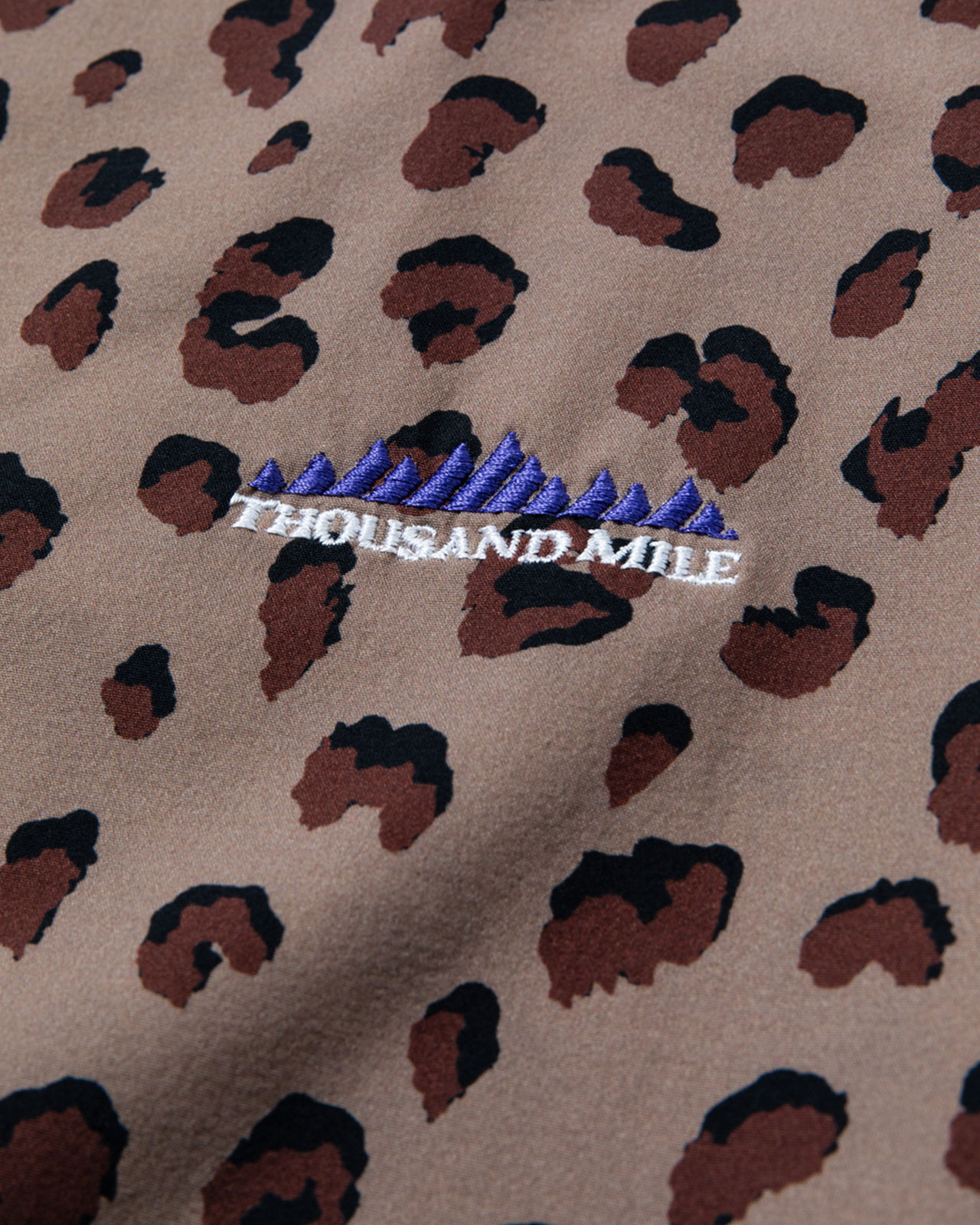 [L's]SHORT SLEEVE SNAP OP NY/PU PRINT/ショートスリーブスナップワンピース プリント