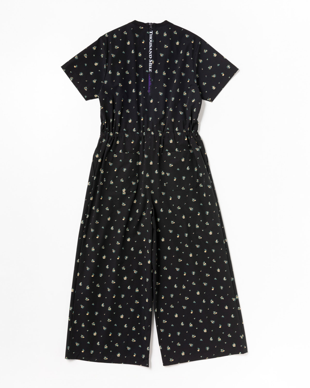 L's]SHORT SLEEVE ALL IN ONE NY/PU PRINT/ショートスリーブ