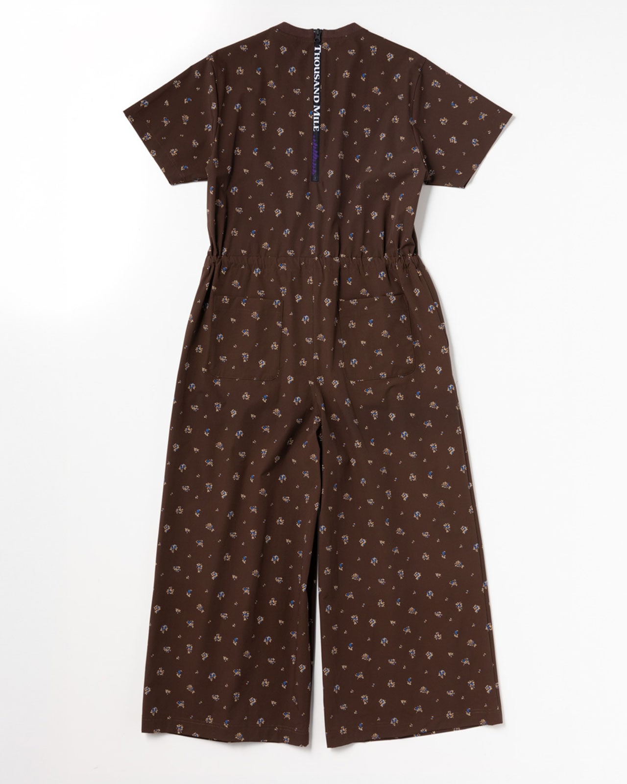 L's]SHORT SLEEVE ALL IN ONE NY/PU PRINT/ショートスリーブ