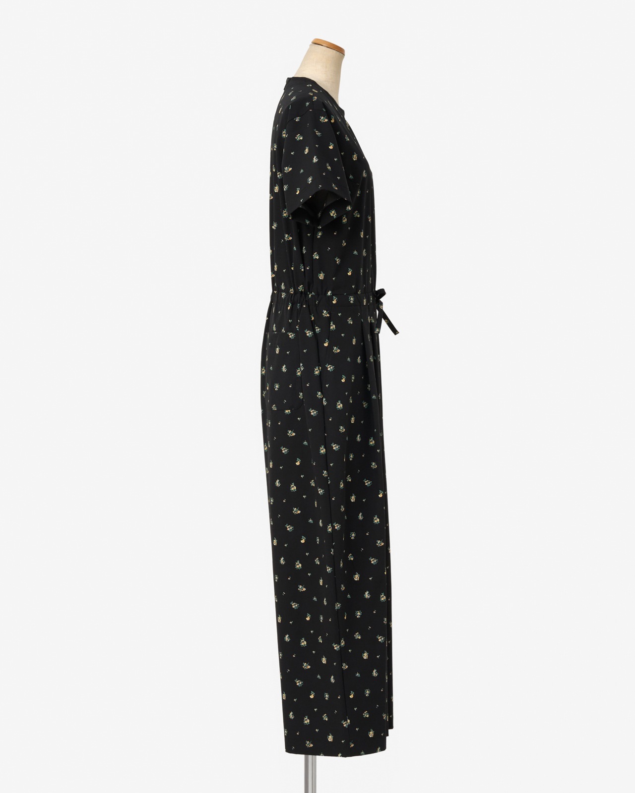 L's]SHORT SLEEVE ALL IN ONE NY/PU PRINT/ショートスリーブ