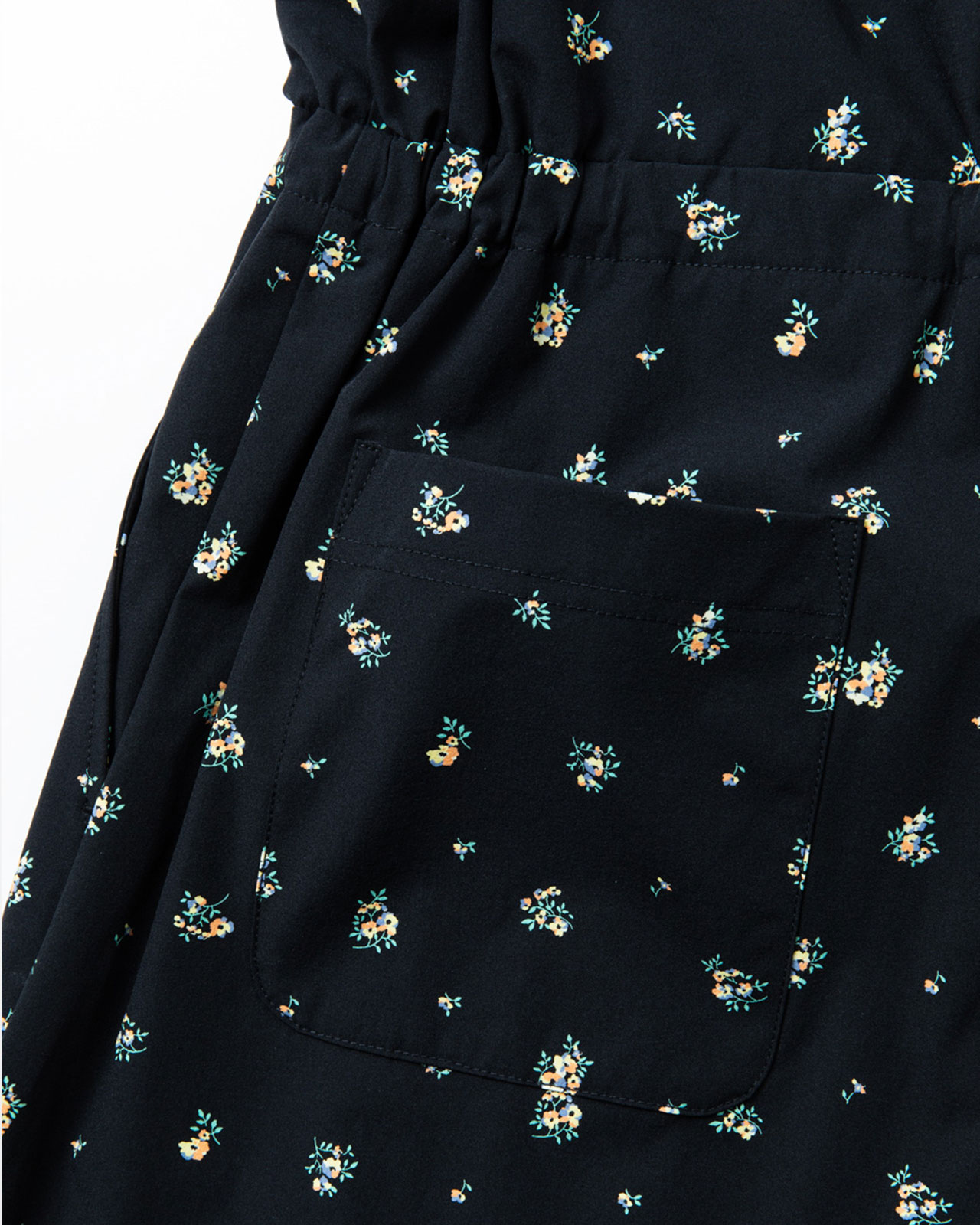 L's]SHORT SLEEVE ALL IN ONE NY/PU PRINT/ショートスリーブ