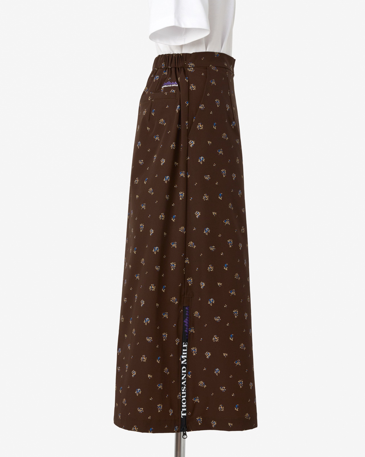 L's]WRAPPED SKIRT NY/PU PRINT/ラップスカート プリント | ブランド