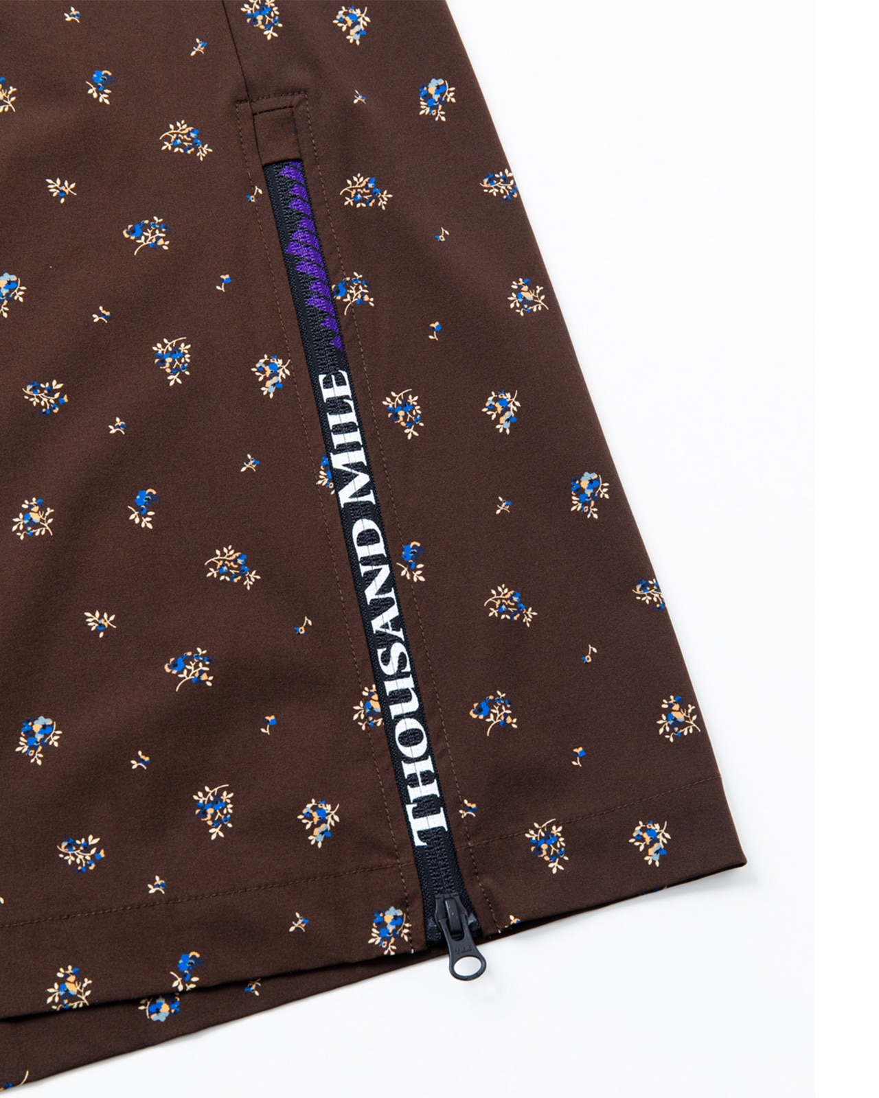 [L's]WRAPPED SKIRT NY/PU PRINT/ラップスカート プリント