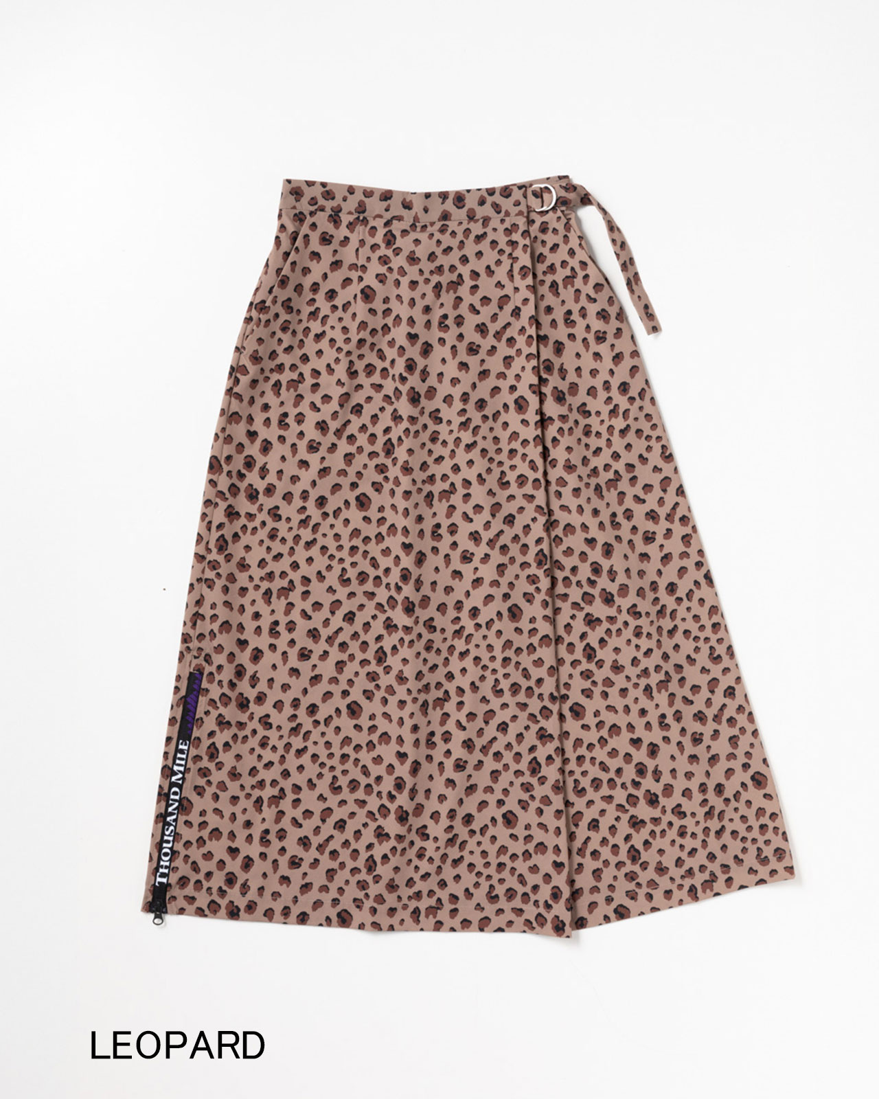 L's]WRAPPED SKIRT NY/PU PRINT/ラップスカート プリント | ブランド