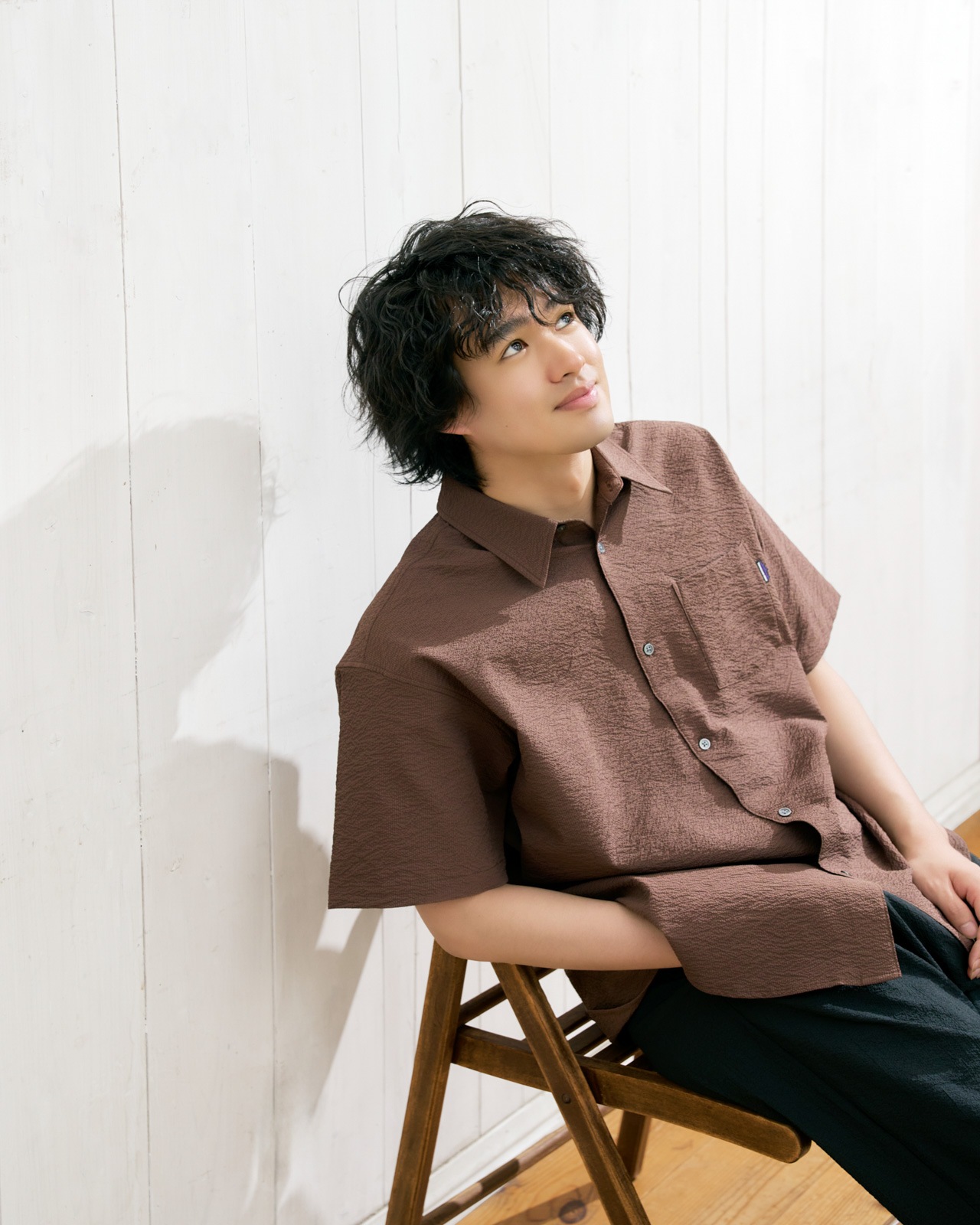 [M's]SHORT SLEEVE SHIRT SEERSUCKER/ショートスリーブシャツ シアサッカー