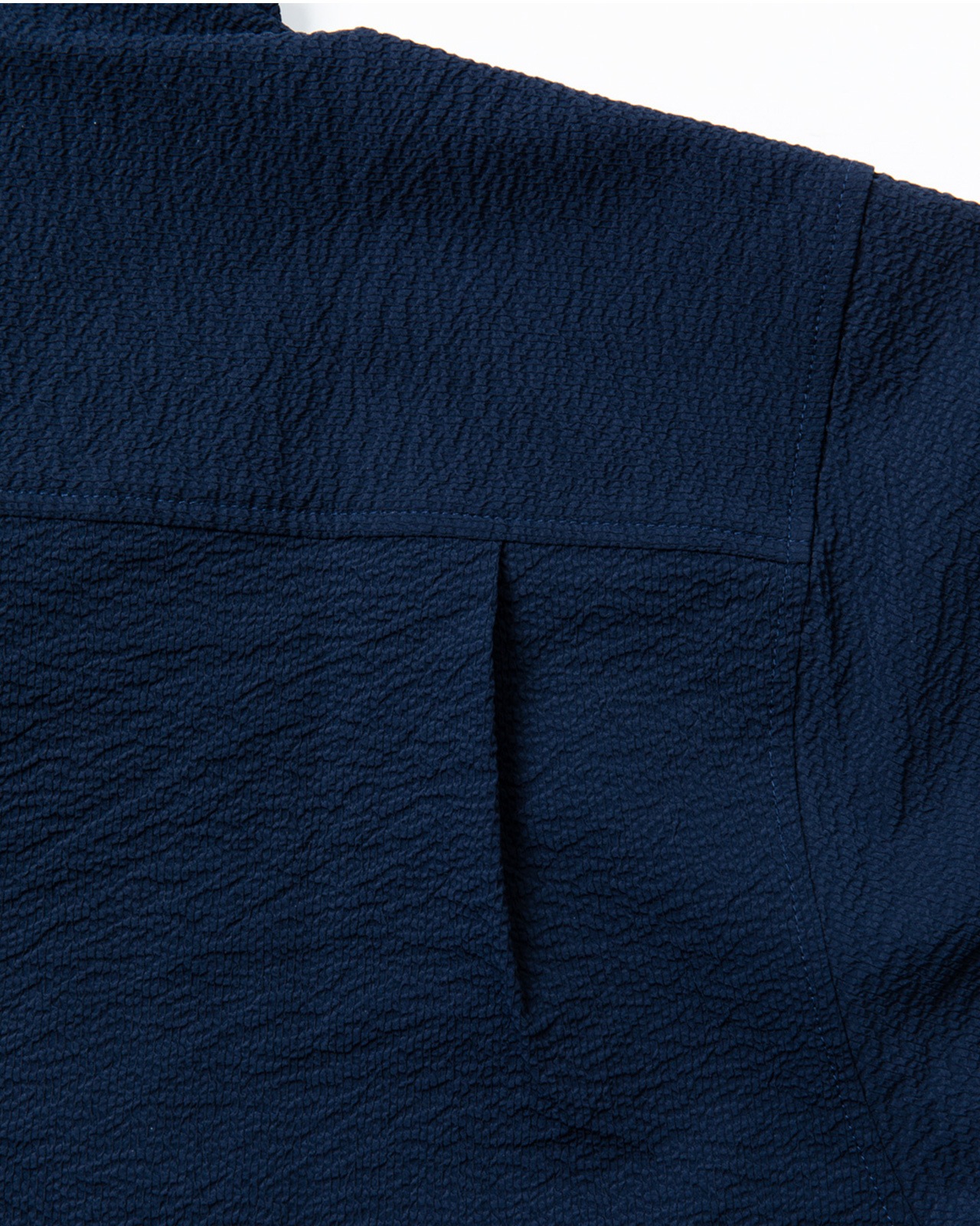 [M's]SHORT SLEEVE SKIPPER SHIRT SEERSUCKER/ショートスリーブスキッパーシャツ シアサッカー