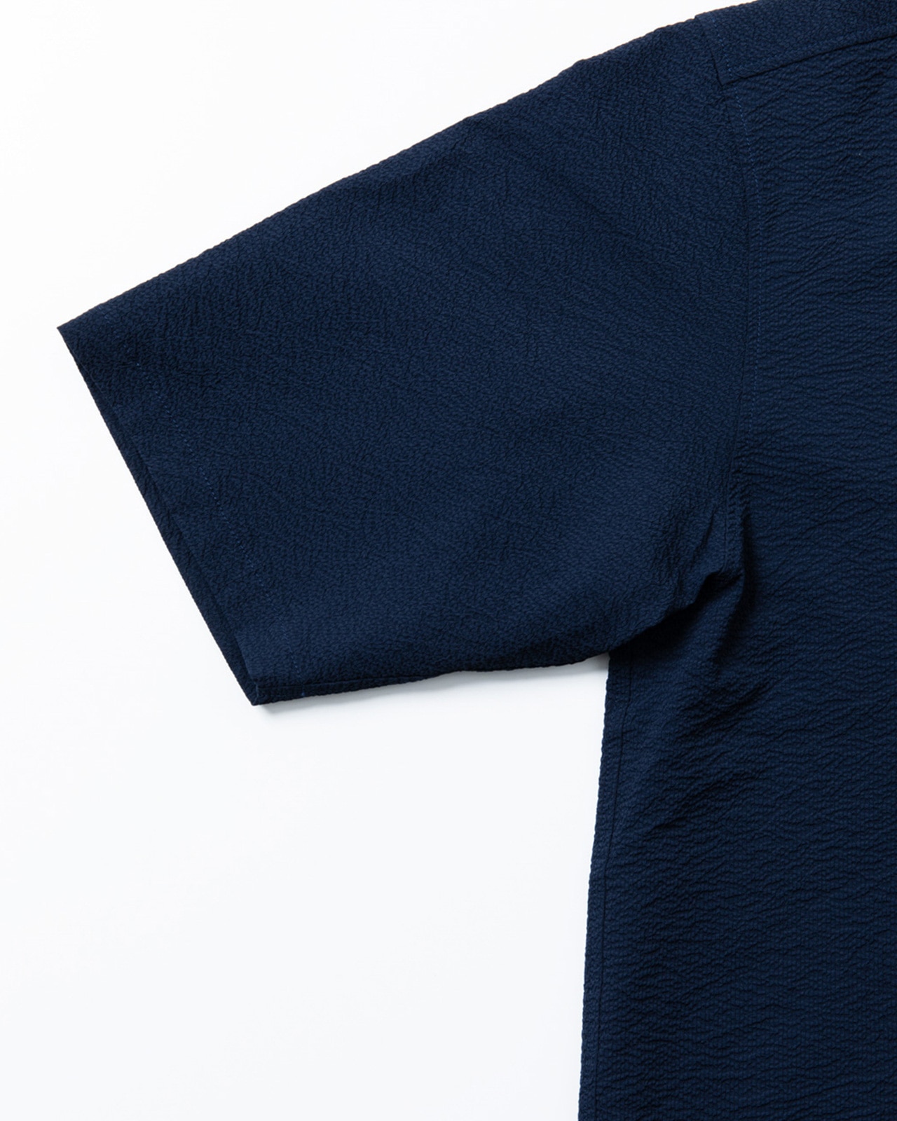 M's]SHORT SLEEVE SKIPPER SHIRT SEERSUCKER/ショートスリーブ