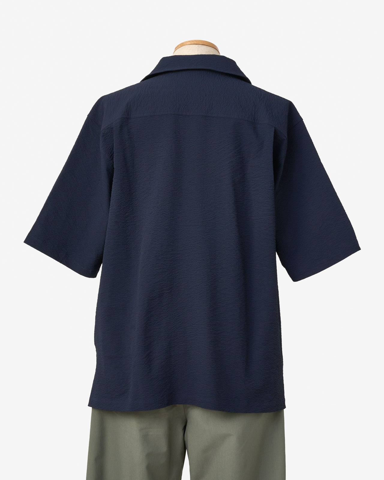 M's]SHORT SLEEVE SKIPPER SHIRT SEERSUCKER/ショートスリーブ