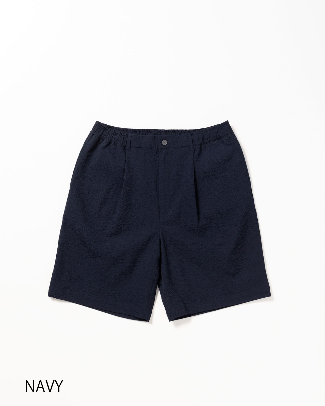 M's]TUCK SHORT PANTS SEERSUCKER/タックショートパンツ シアサッカー