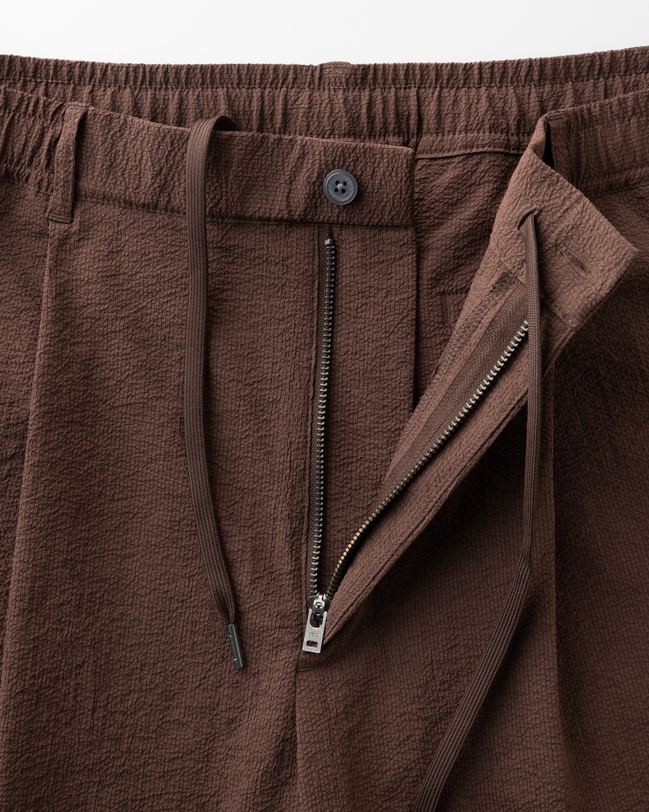 M's]TUCK LONG PANTS SEERSUCKER/タックロングパンツ シアサッカー