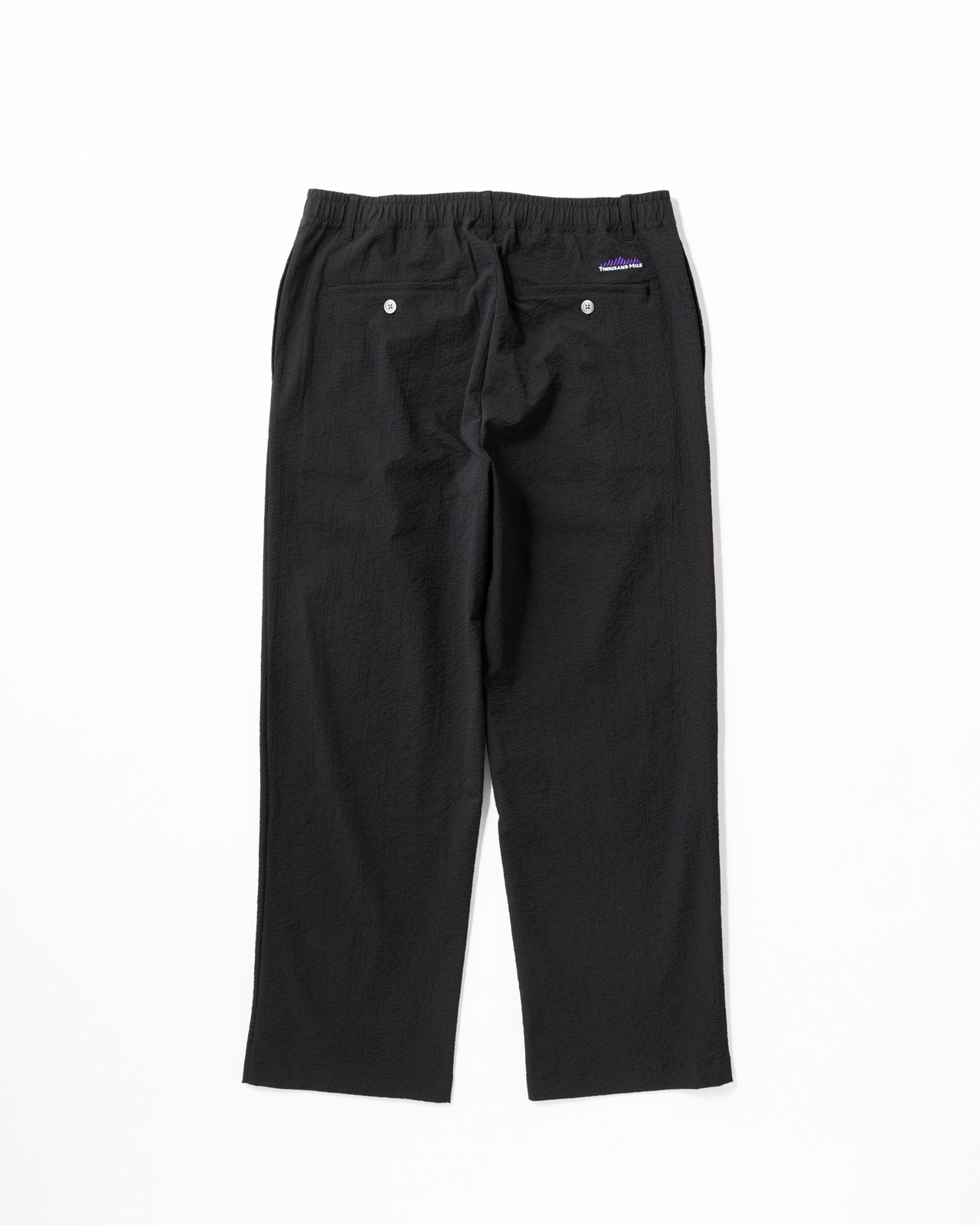 M's]TUCK LONG PANTS SEERSUCKER/タックロングパンツ シアサッカー