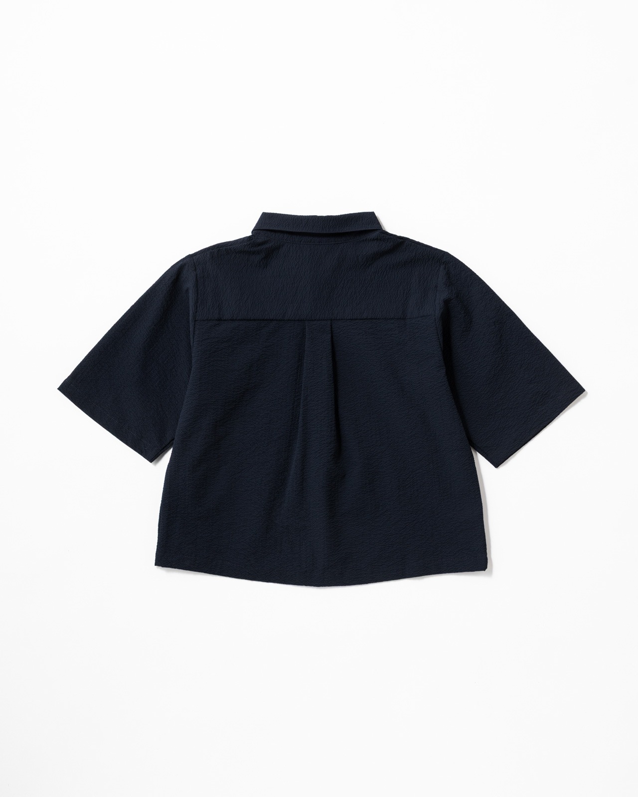 [L's]THREE QUARTER SLEEVE SHIRT SEERSUCKER/スリークオータースリーブシャツ シアサッカー