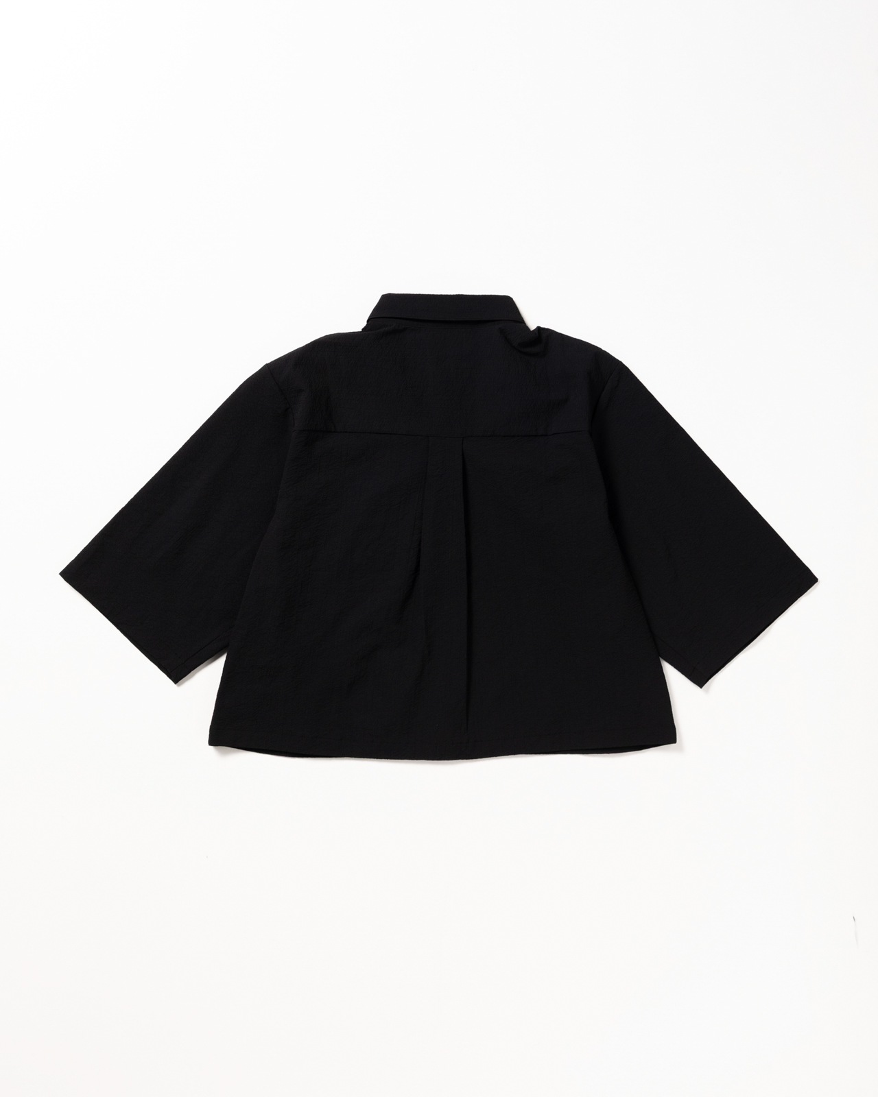 [L's]THREE QUARTER SLEEVE SHIRT SEERSUCKER/スリークオータースリーブシャツ シアサッカー