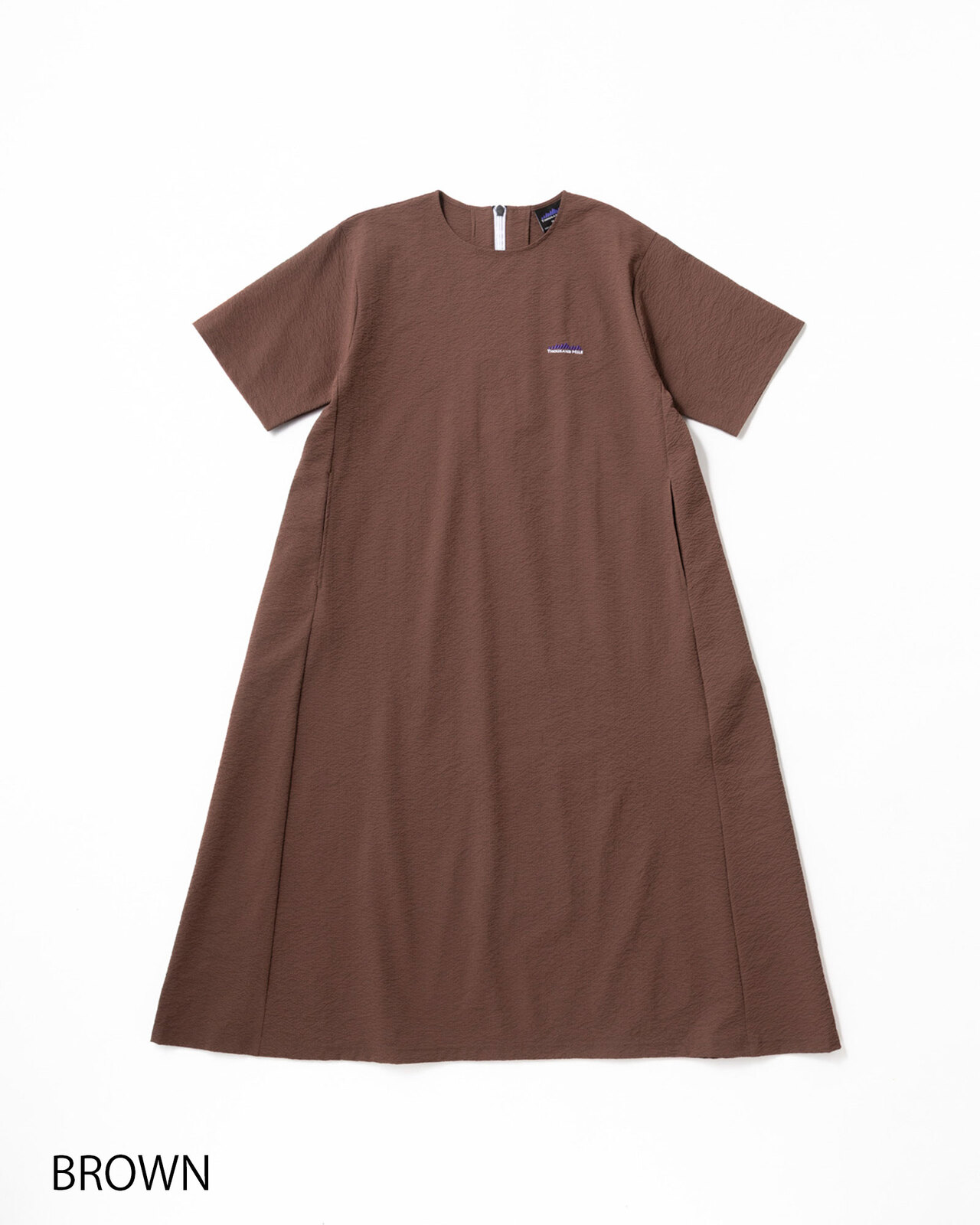 [L's]SHORT SLEEVE OP SEERSUCKER/ショートスリーブワンピース シアサッカー