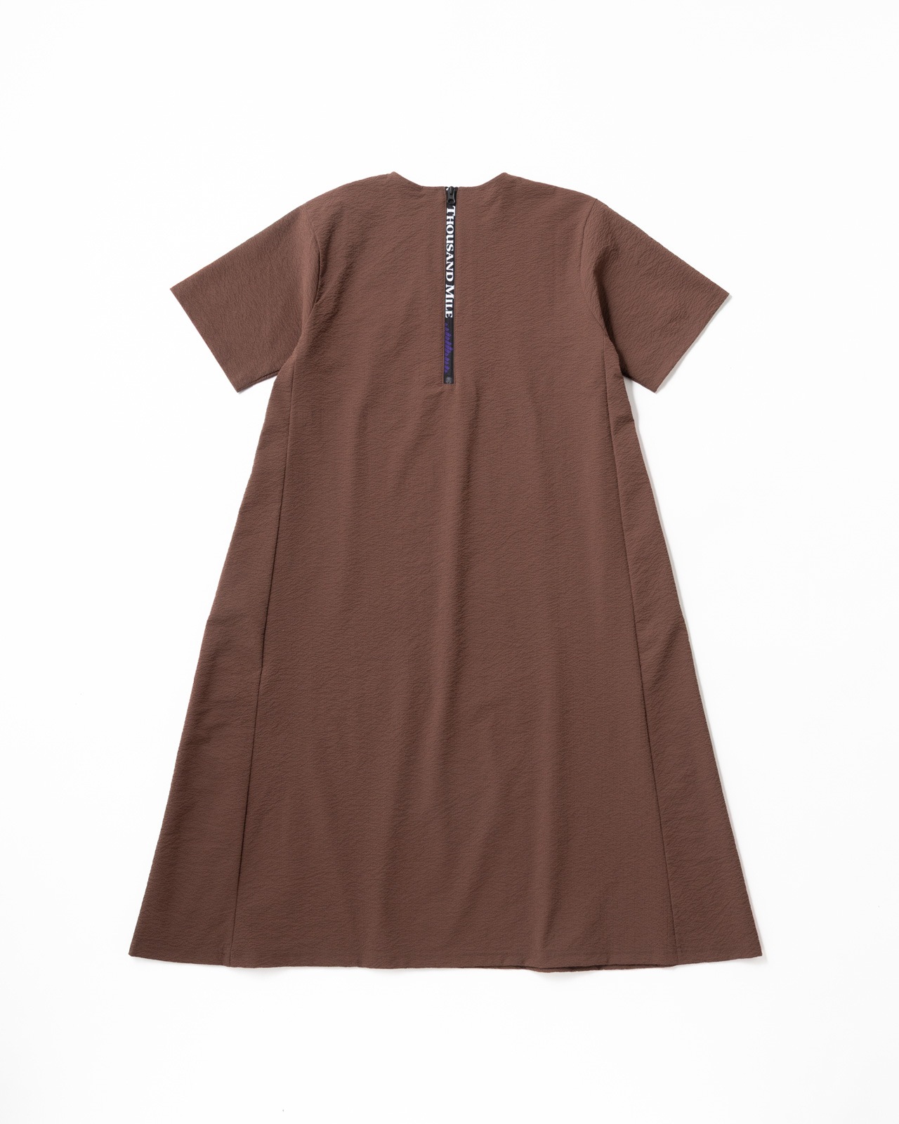 [L's]SHORT SLEEVE OP SEERSUCKER/ショートスリーブワンピース シアサッカー