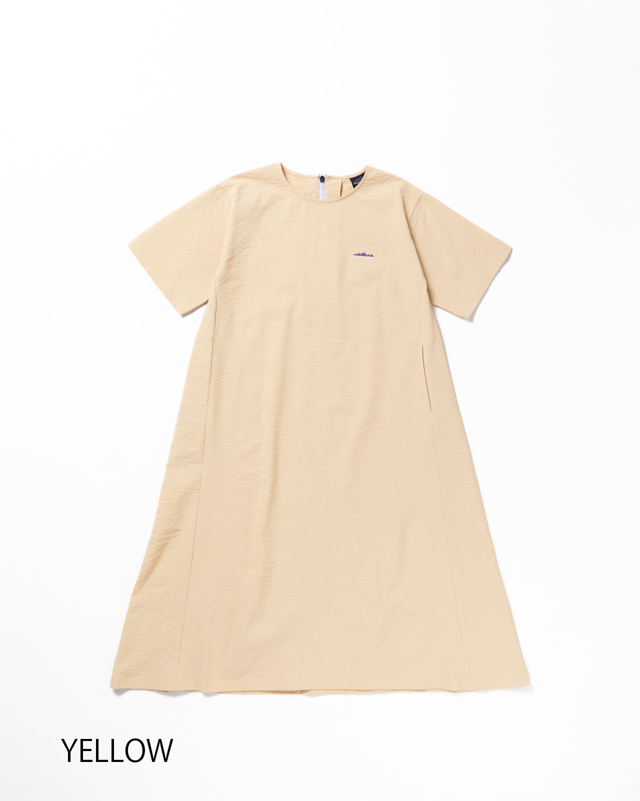 [L's]SHORT SLEEVE OP SEERSUCKER/ショートスリーブワンピース シアサッカー
