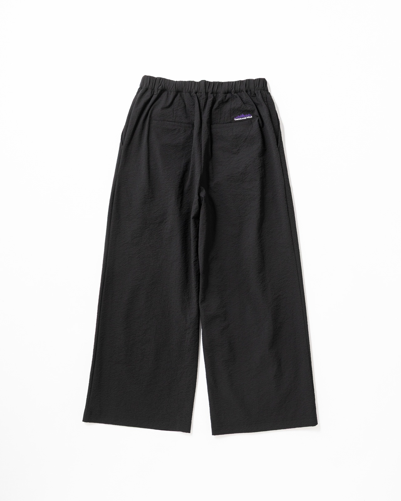 L's]LONG WIDE PANTS SEERSUCKER/ロングワイドパンツ シアサッカー