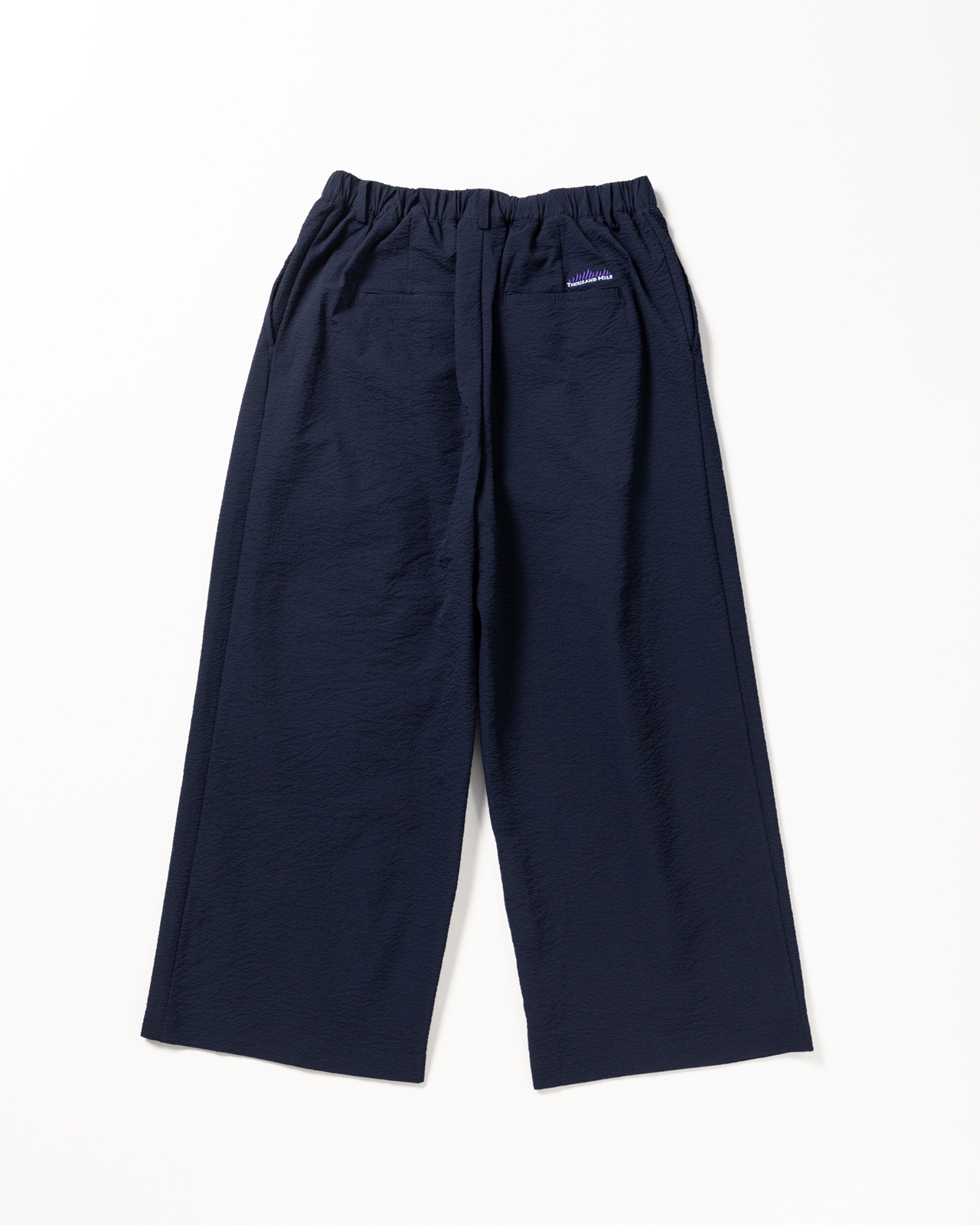 L's]LONG WIDE PANTS SEERSUCKER/ロングワイドパンツ シアサッカー