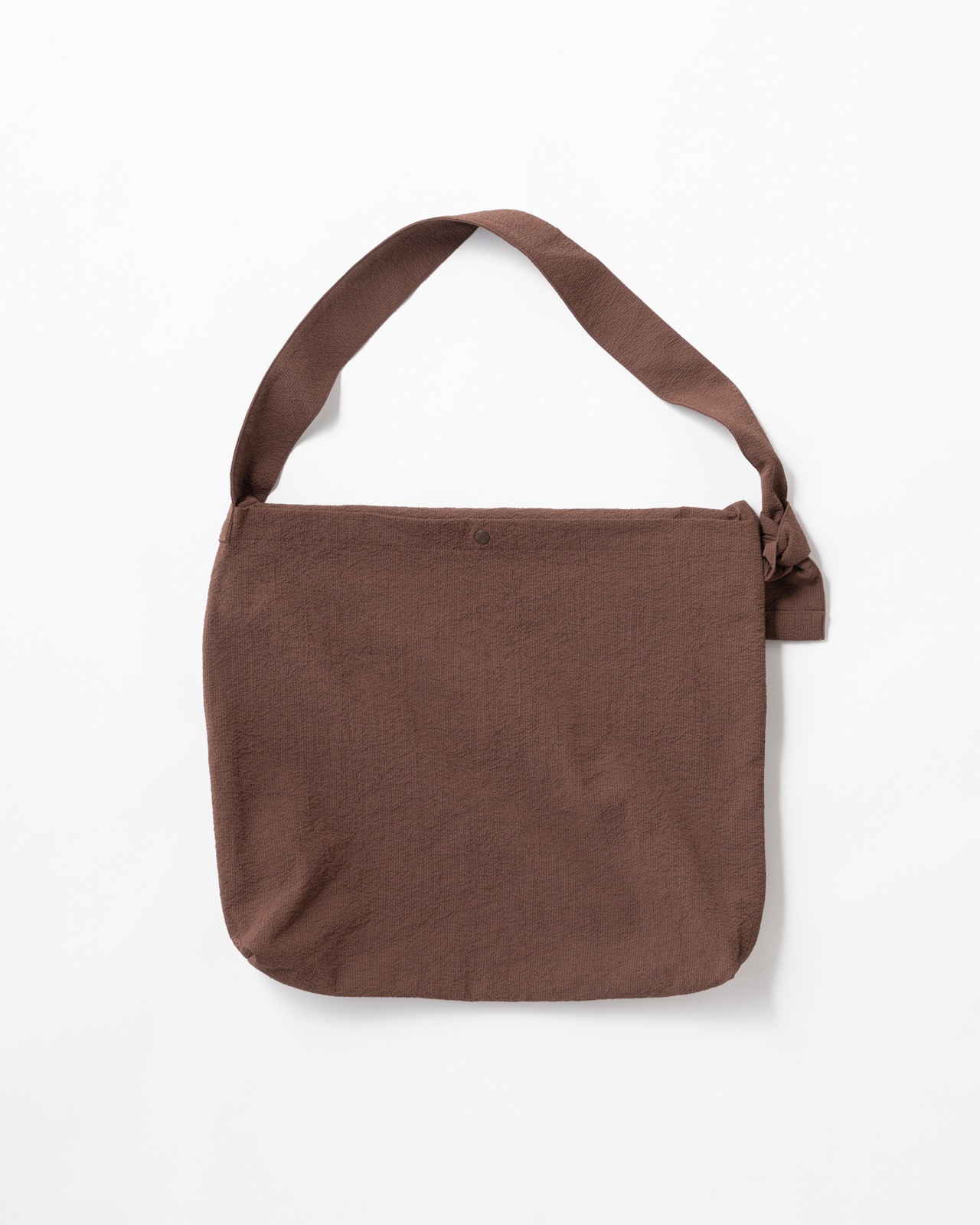 [Unisex]FLAP SHOULDER BAG SEERSUCKER/フラップショルダーバッグ シアサッカー