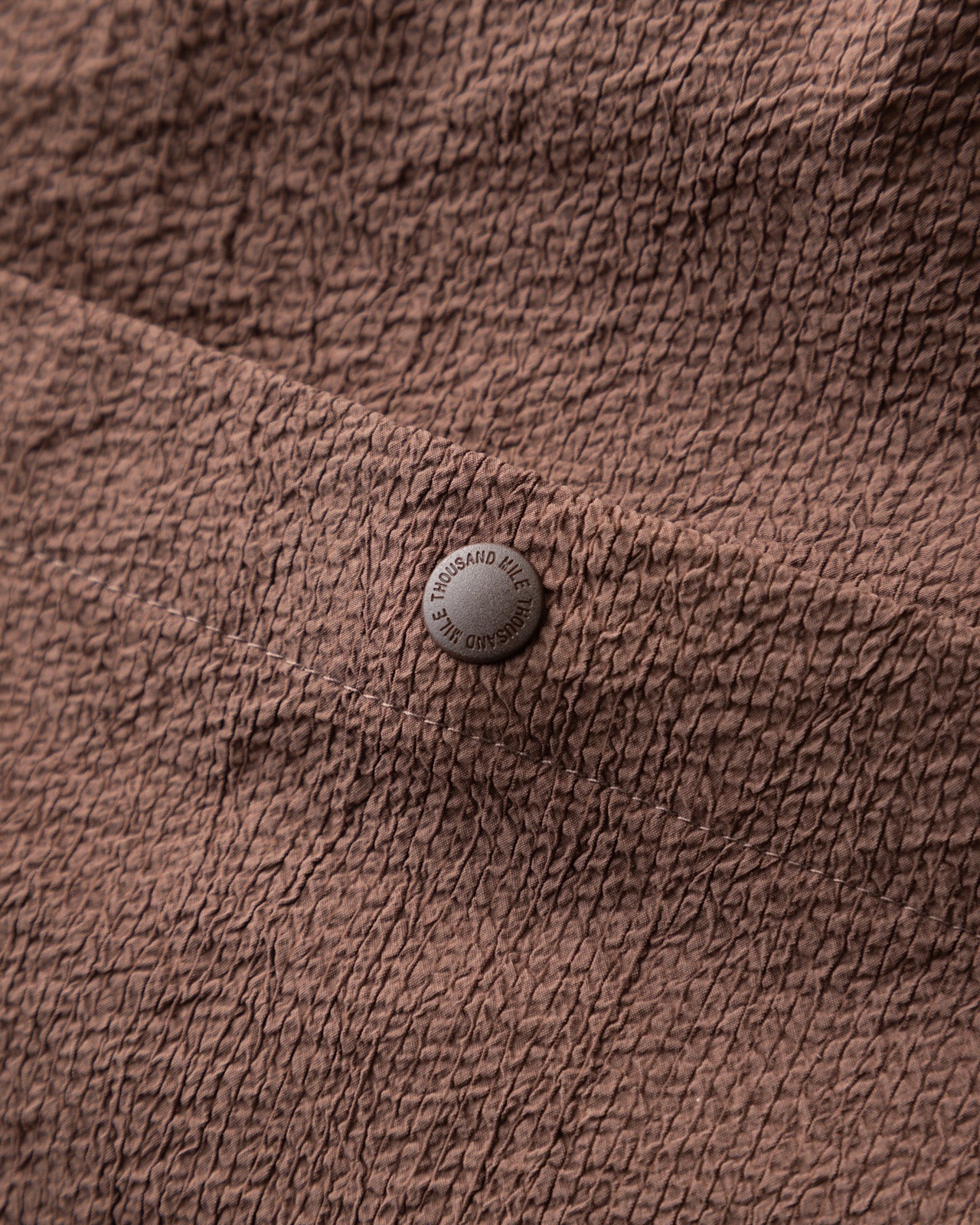 [Unisex]FLAP SHOULDER BAG SEERSUCKER/フラップショルダーバッグ シアサッカー