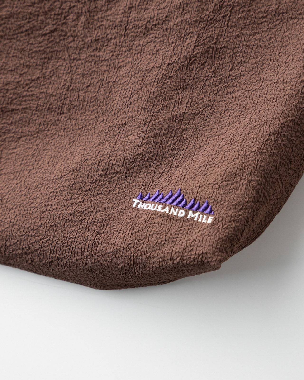 [Unisex]FLAP SHOULDER BAG SEERSUCKER/フラップショルダーバッグ シアサッカー