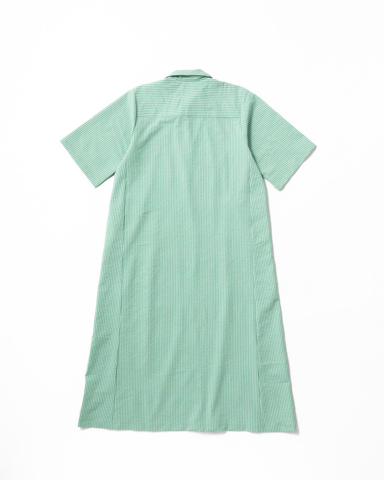 L's]SHORT SLEEVE SKIPPER OP SEERSUCKER STRIPE/ショートスリーブ