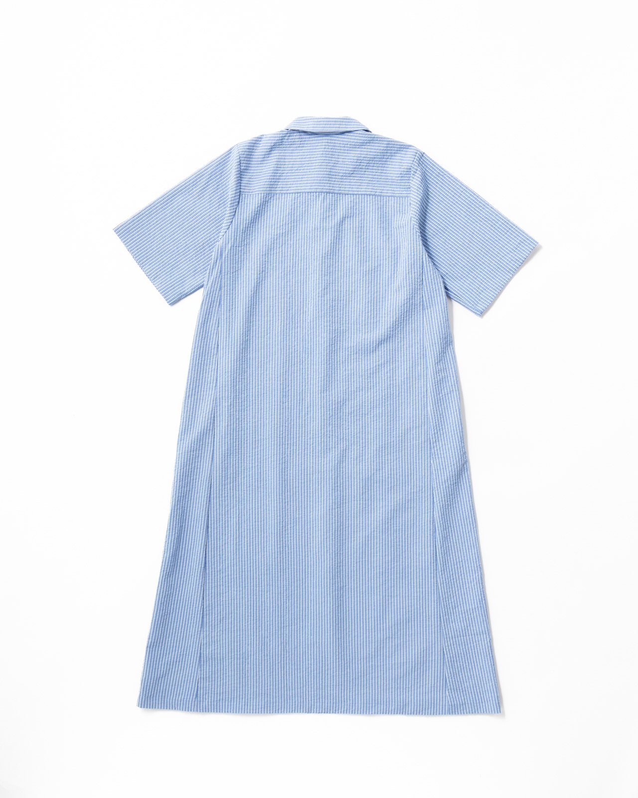 L's]SHORT SLEEVE SKIPPER OP SEERSUCKER STRIPE/ショートスリーブ