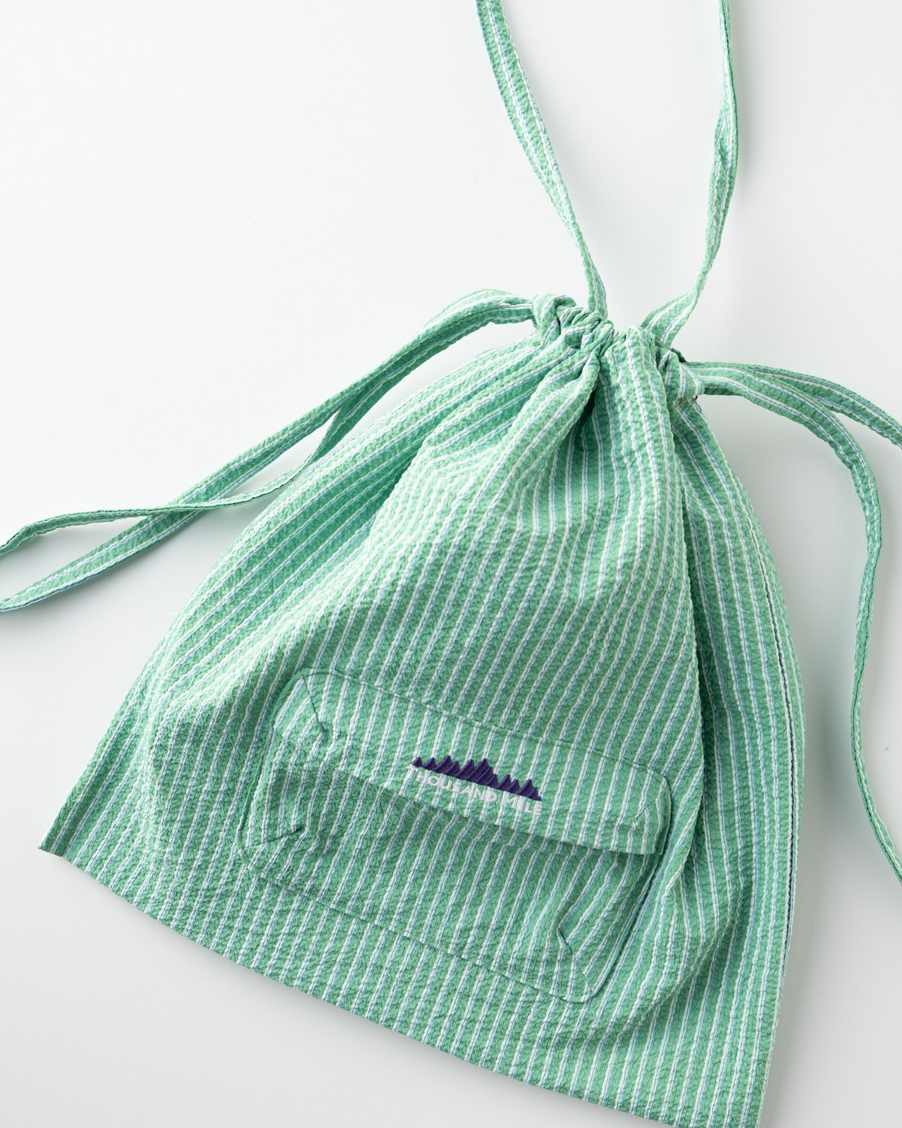 [Unisex]2WAY MINI SHOULDER SEERSUCKER STRIPE/2WAYミニショルダー シアサッカーストライプ
