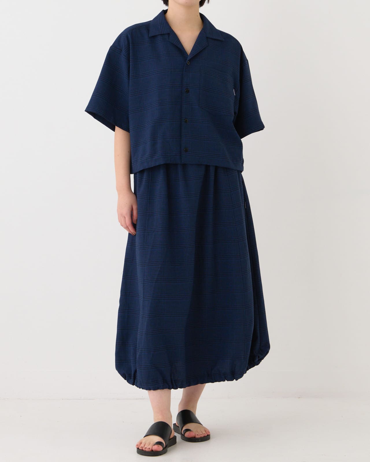 新品　THOUSAND MILE サウザンドマイル　バルーン　スカート　ブラック THOUSAND MILE [サウザンドマイル] BALLOON SKIRT [TM251SS00182