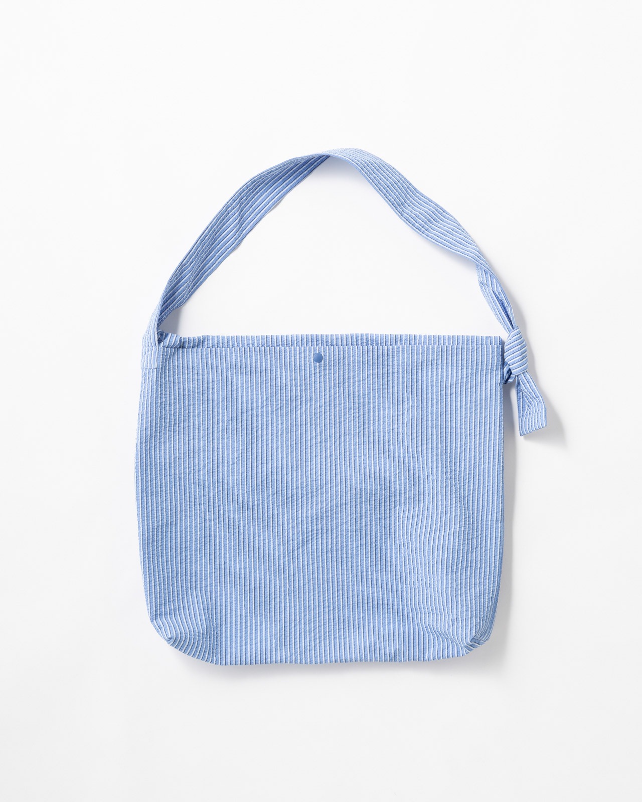 Unisex]FLAP SHOULDER BAG SEERSUCKER STRIPE/フラップショルダー